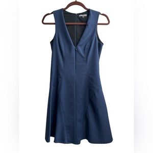KYMERAH MINI FLARED DRESS in Navy Blue size 2